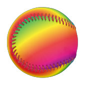 Ein Regenbogen Baseball (Vorderseite Links)