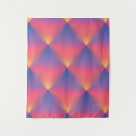 Ein Regenbogen beim Sonnenuntergang Wandteppich (Vorderseite)