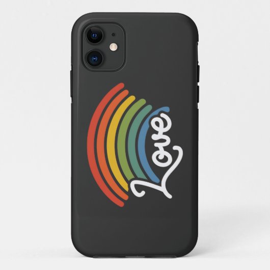 Ein Regenbogen der Liebe Case-Mate iPhone Hülle (Rückseite)