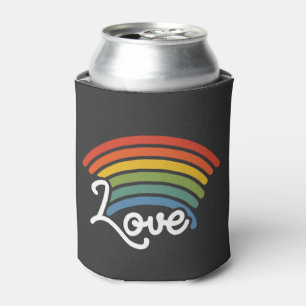 Ein Regenbogen der Liebe Dosenkühler
