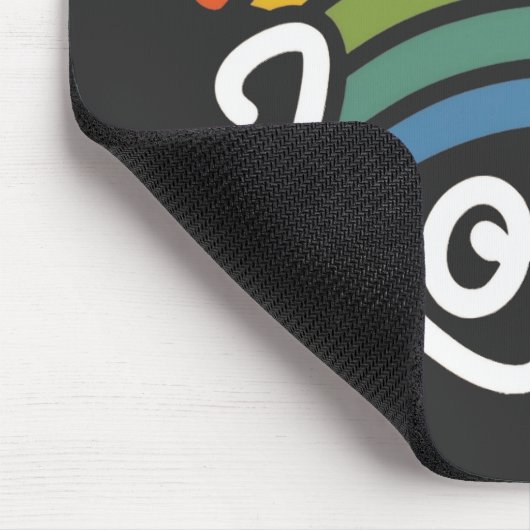 Ein Regenbogen der Liebe Mousepad (Ecke)