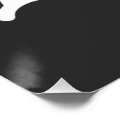 Ein Regenbogen der Liebe Poster (Ecke)