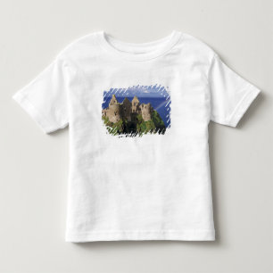 Ein Regenbogen trifft die mittelalterliche Burg Du Kleinkind T-shirt