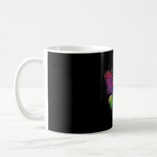 Ein Regenbogenschmetterling Kaffeetasse