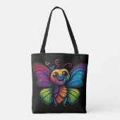 Ein Regenbogenschmetterling Tasche (Rückseite)