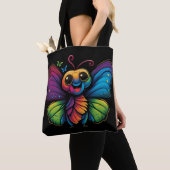 Ein Regenbogenschmetterling Tasche (Von Nahem)
