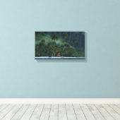 Ein Regentag im Paradies Leinwanddruck (Insitu (Holzboden))