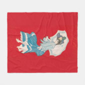 Ein regnerischer Tag (1905) Grau Litho. Co Fleecedecke (Vorderseite (Horizontal))
