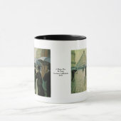 Ein regnerischer Tag in Paris durch Gustave Tasse (Zentrum)