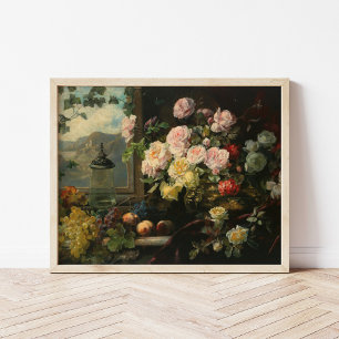 Ein reichhaltiges Bouquet an Blume Franz Xaver B Poster