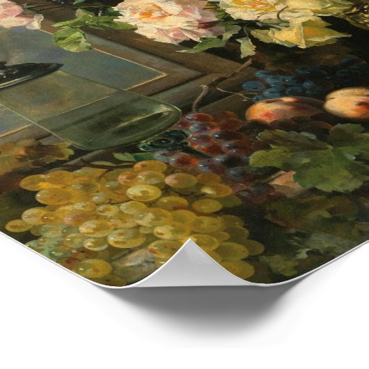 Ein reichhaltiges Bouquet an Blume | Franz Xaver B Poster (Ecke)