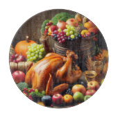 Ein reichhaltiges Erntefest Schneidebrett (Vorderseite)