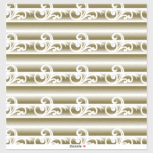 Ein reichlich farbiger Teppich weist ein symmetris Aufkleber