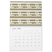 Ein reichlich farbiger Teppich weist ein symmetris Kalender (Jan 2026)