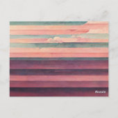 Ein reines und einzigartiges Stück Aart-Vision Postkarte (Rückseite)