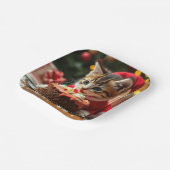 Ein reines Weihnachtsfest Pappteller (Gewinkelt)