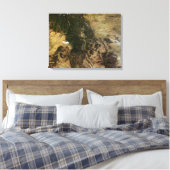 Ein relativ klarer Tag Leinwanddruck (Insitu (Schlafzimmer))