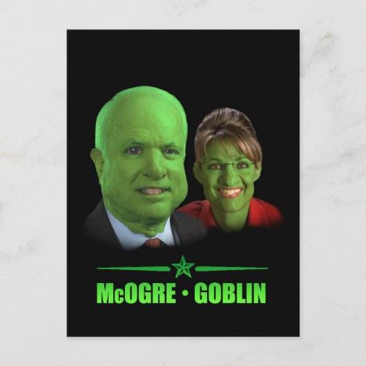 Ein republikanisches Halloween! Postkarte (Vorderseite)