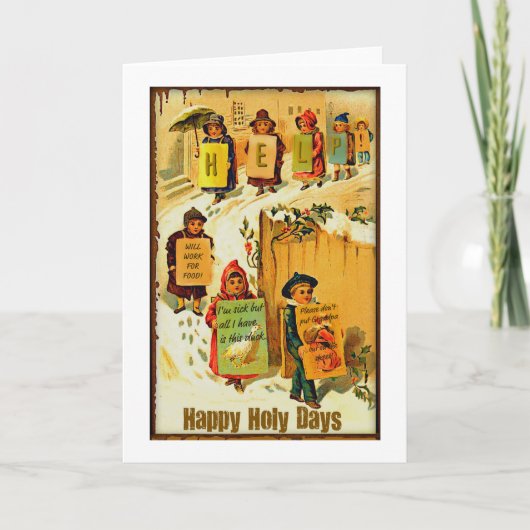 Ein republikanisches Weihnachtsfest Feiertagskarte (Vorderseite)