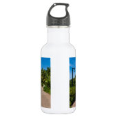 Ein Resort zu Fuß Wasserflasche (Vorderseite)