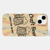 Ein Retro-Bär Case-Mate iPhone Hülle (Rückseite (Horizontal))