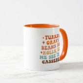 Ein Retro-Erntedank Tasse (VorderseiteRechts)