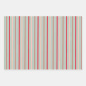 Ein Retro Frohe Weihnachtsbaum Geschenkpapier Set (Vorderseite 3)