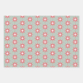 Ein Retro Frohe Weihnachtsbaum Geschenkpapier Set (Vorderseite 2)