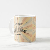 Ein Retro-Karlbär Kaffeetasse (Vorderseite Links)