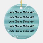 Ein Retro-Rockin-Thema Keramik Ornament (Hinten)