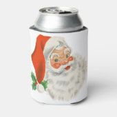 Ein Retro Santa Dosenkühler (Kanne Rückseite)