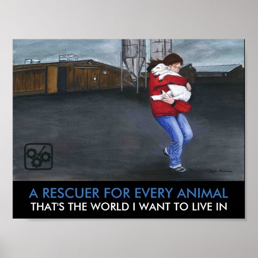 Ein Retter für jedes Tier Poster (Vorne)