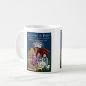 Ein Retter ist Geboren! - Kaffeetasse (Vorderseite Links)