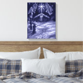 Ein Retter ist Geboren! Leinwanddruck (Insitu (Schlafzimmer))