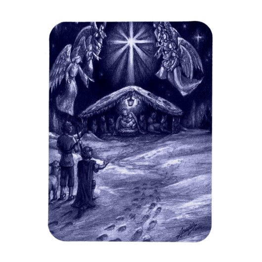 Ein Retter ist Geboren! Magnet (Vertikal)