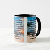 Ein Reue-Gebet mit zwei Tonen Tasse (VorderseiteRechts)