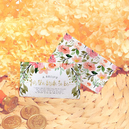 Ein Rezept für die Braut Begleitkarte