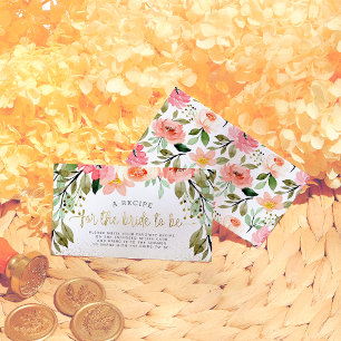 Ein Rezept für die Braut Begleitkarte