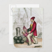 Ein Richter in der Toulon-Strafkolonie Postkarte (Vorne/Hinten)