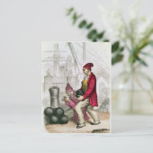 Ein Richter in der Toulon-Strafkolonie Postkarte (Stehend Vorderseite)