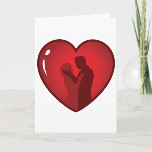 Ein Riese unter Männern Feiertagskarte (Vorderseite)