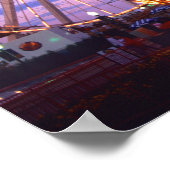 Ein Riesenrad und Karussell am Marinepier in Poster (Ecke)