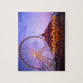 Ein Riesenrad und Karussell am Navy Pier in Puzzle (Vertikal)