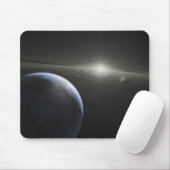 Ein riesiger Asteroidengürtel in Umlaufbahn um ein Mousepad (Mit Mouse)