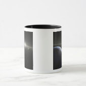 Ein riesiger Asteroidengürtel in Umlaufbahn um ein Tasse (Zentrum)