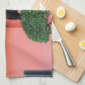 Ein riesiger Dschungel zieht sich auf einem Wolken Geschirrtuch (Viertel Falte)