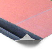 Ein riesiger Dschungel zieht sich auf einem Wolken Poster (Ecke)