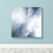 Ein riesiger Whirlpool, der Wirbel über dem Meer b Leinwanddruck (Insitu (Holzboden))