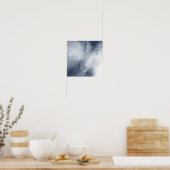 Ein riesiger Whirlpool, der Wirbel über dem Meer b Poster (Küche)