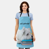 Ein riesiges Foto mit voller Abdeckung mit optiona Schürze (Getragen)